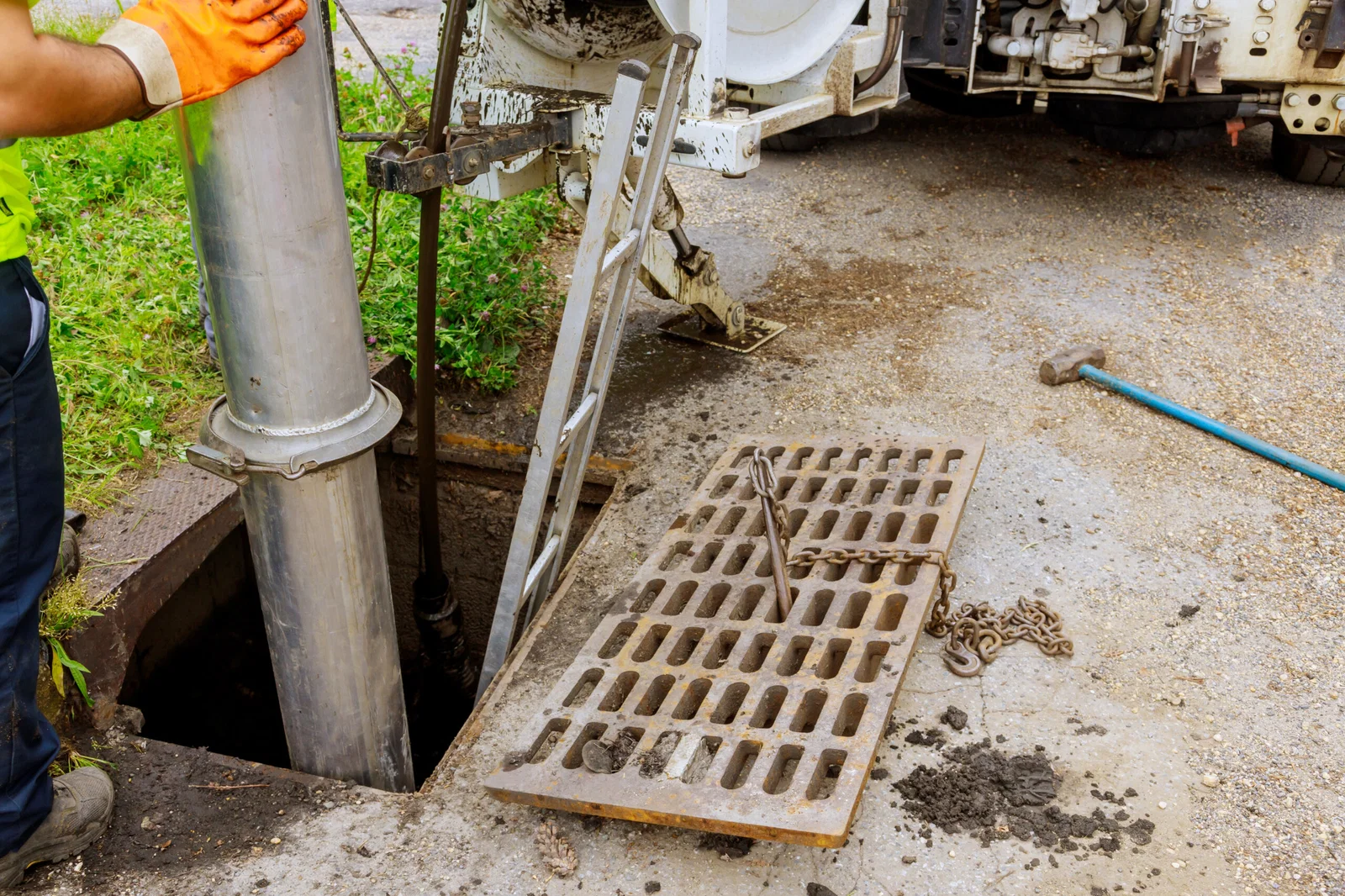 Drain Repair Work
